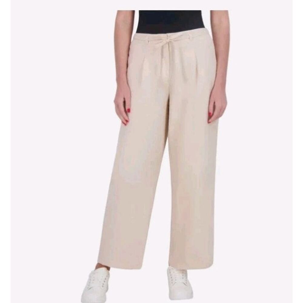 DKNY Women's Drawstring Ankle Pant Size12